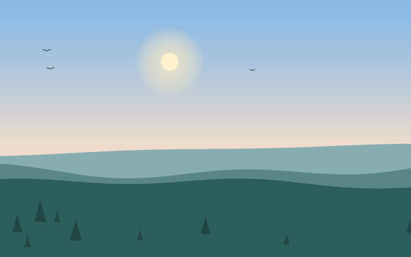 Landskapsillustration