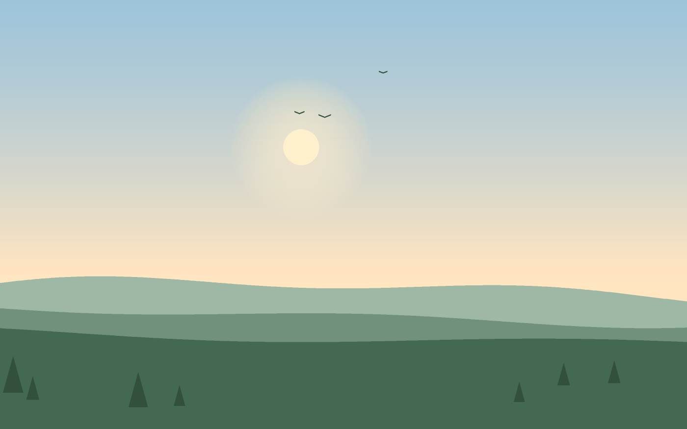 Landschaftsillustration