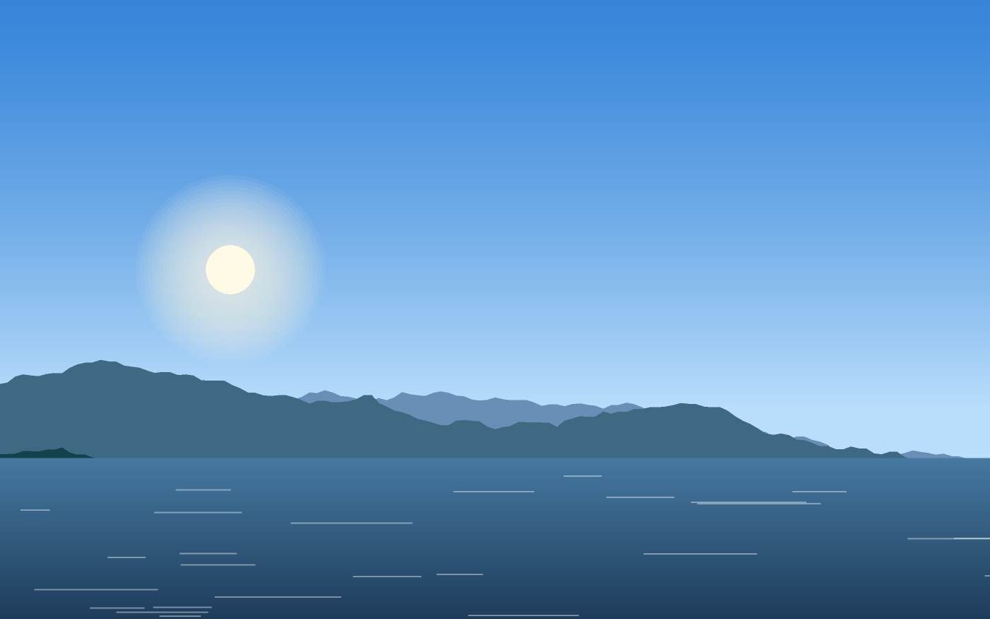 Landschaftsillustration