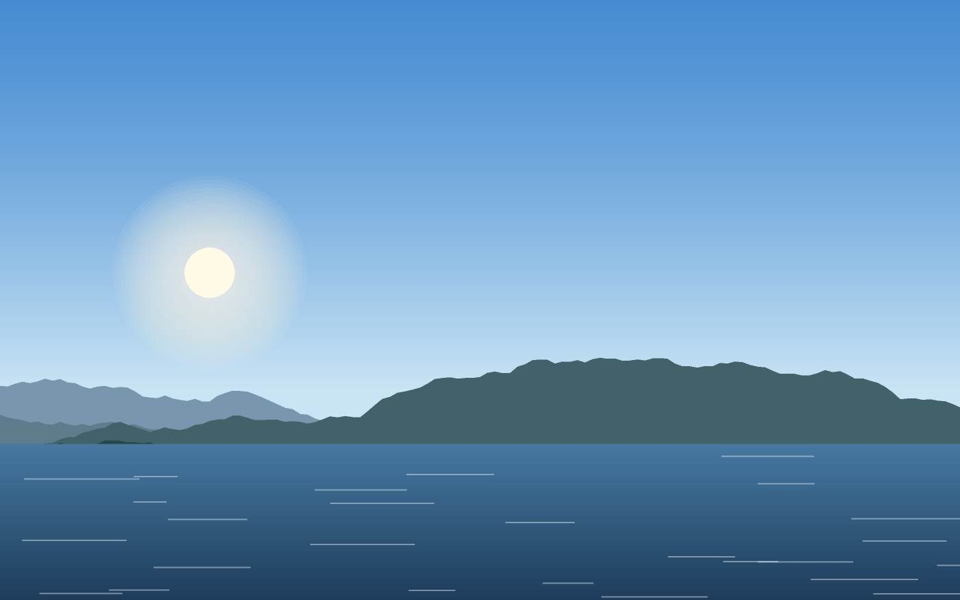Landschaftsillustration
