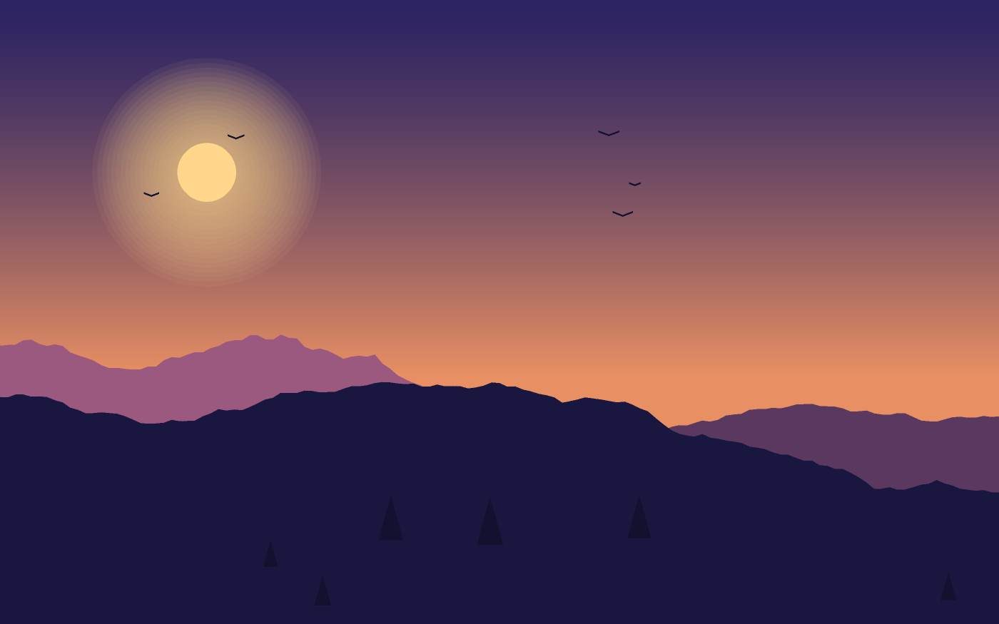 Landskabsillustration