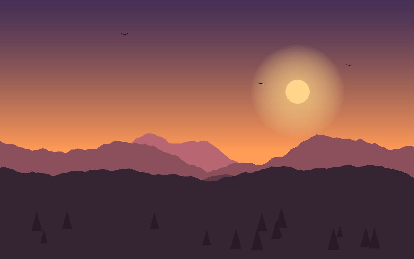 Illustration de paysage
