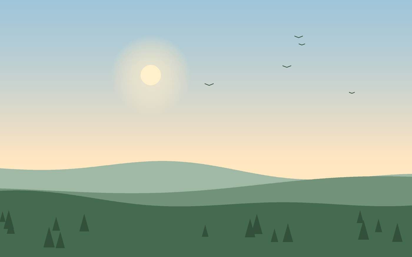 Illustration de paysage