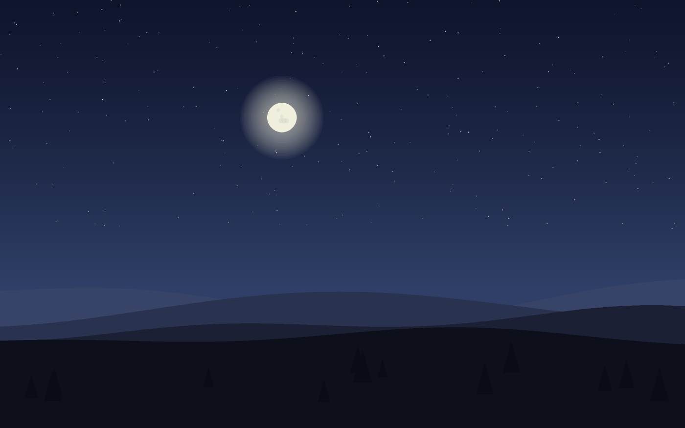 Illustrazione di un paesaggio