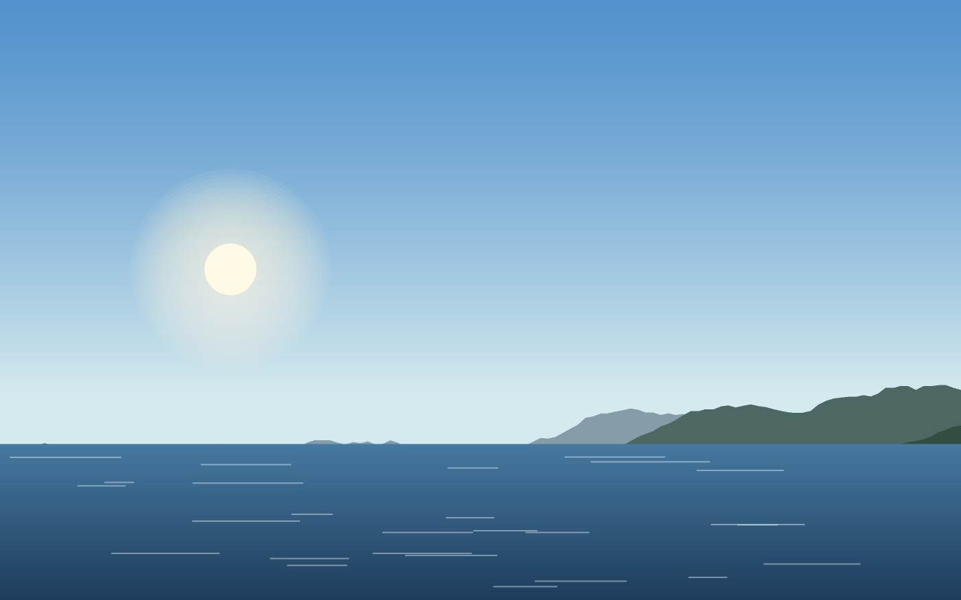 Landschapsillustratie