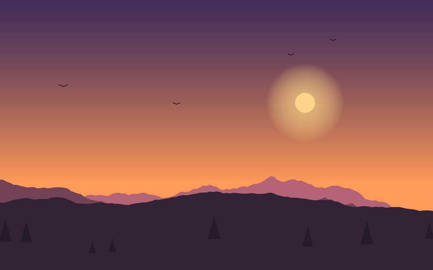 Landscape illustration