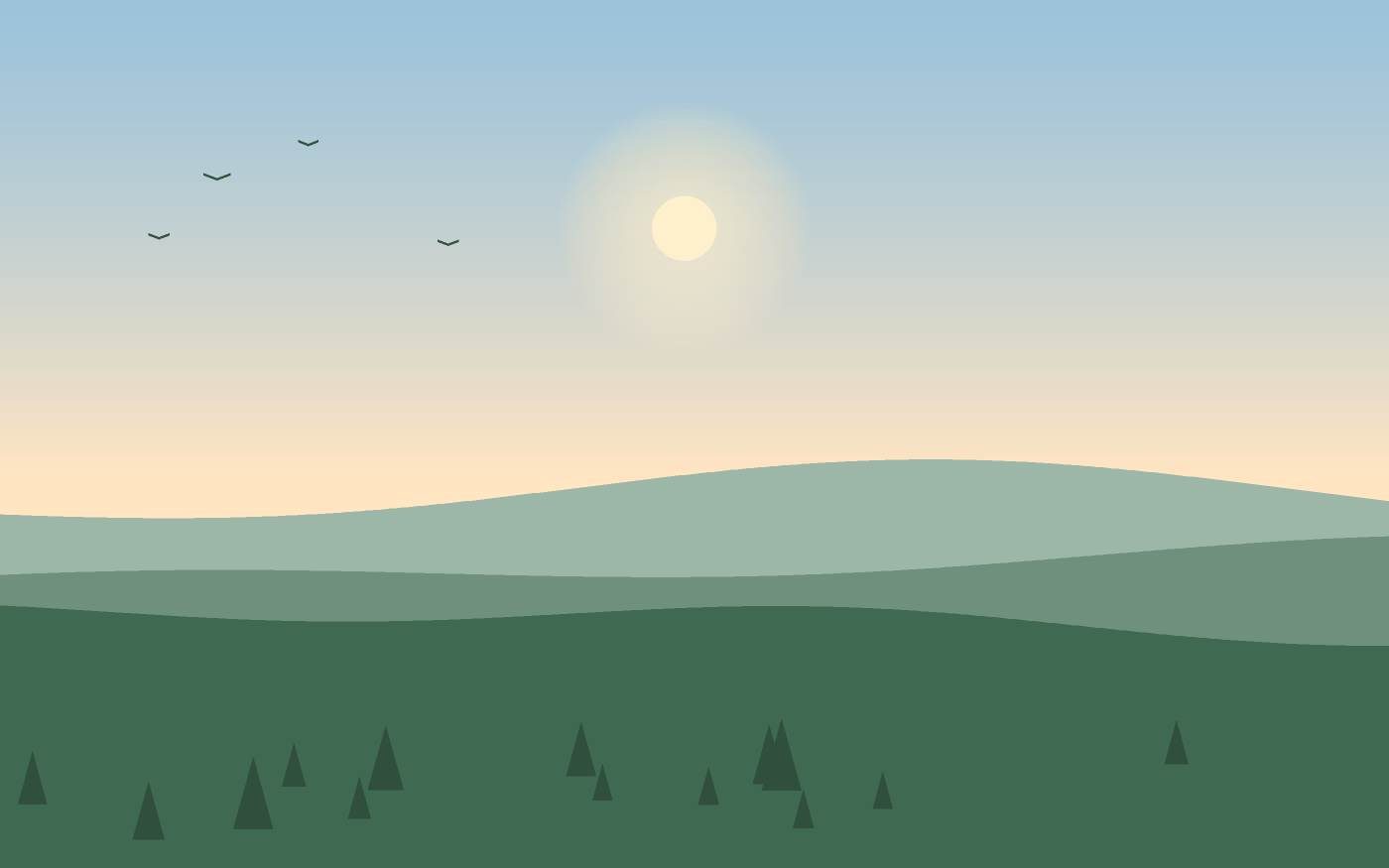 Landscape illustration